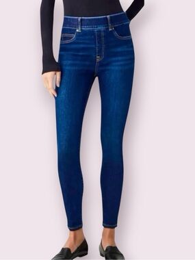 Spanx Jeggings Ankle Skinny Jeans Blue Size Small